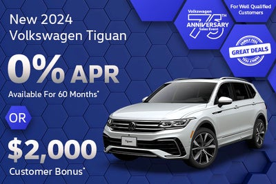 New 2024 Volkswagen Tiguan
